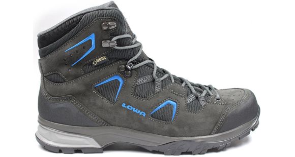 Lowa Phoenix GTX Mid Hiking Boot - Men's-Anthracite/Blue-13-Medium