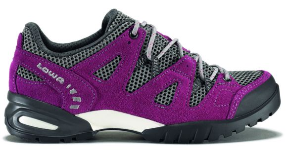 Lowa Phoenix Mesh Lo Hiking Shoe - Women's, Berry/Anthracite-Medium-6.5