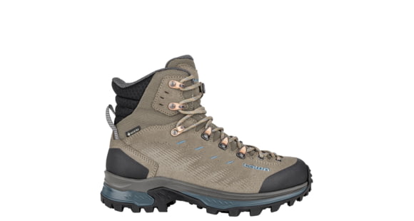 Lowa Randir GTX Mid Hiking Shoes - Women's, Stone/Petrol, 6.5, 2217759574-STNPET-M065