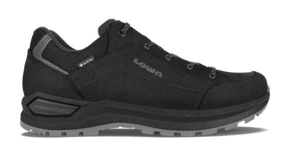 Lowa Renegade Evo GTX Lo Hiking Shoes - Men's, Black/Graphite, 14, 197827013853