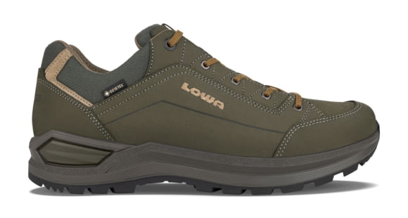 Lowa Renegade Evo GTX Lo Hiking Shoes - Men's, Olive/Beige, 9, 197827013907