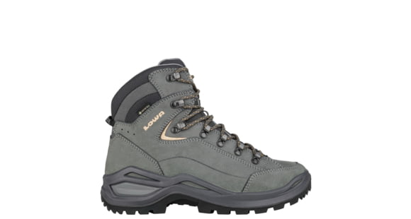 Lowa Renegade Evo GTX Mid Hiking Shoes - Women's, Graphite/Apricot, 7, 197827012153