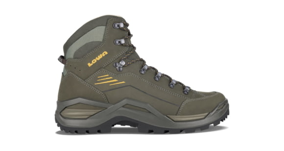 Lowa Renegade Evo LL Mid Hiking Boots- Men's, Olive/Mustard, 8, 197827013501