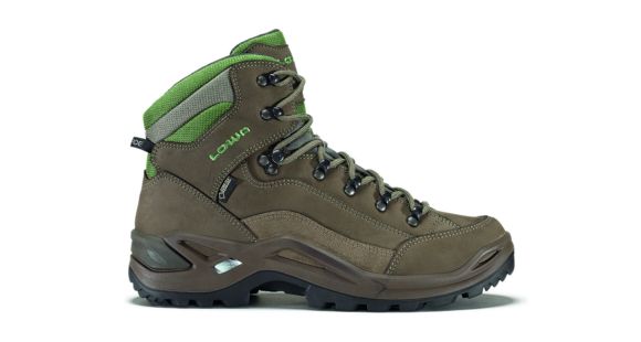 Lowa Renegade GTX Mid Hiking Shoes - Mens, 9 US, Taupe/Green, Medium, 167545