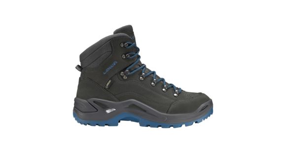 Lowa Renegade GTX Mid Hiking Shoes - Mens, Anthracite/Denim, Medium, 8, 3109459751-ANTDEN-MD-8