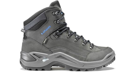 Lowa Renegade GTX Mid Hiking Shoes - Mens, Anthracite/Blue, Medium, 9, 286670