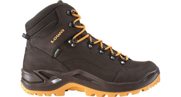 Lowa Renegade GTX Mid Hiking Boot - Men's, Slate/Cream-Medium-10