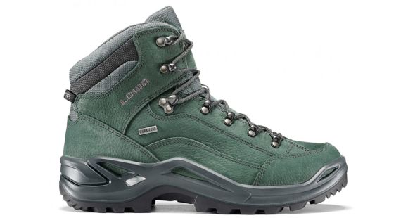 Lowa Renegade GTX Mid Hiking Shoes - Mens, 9 US, Bottle Green, Regular, 573214