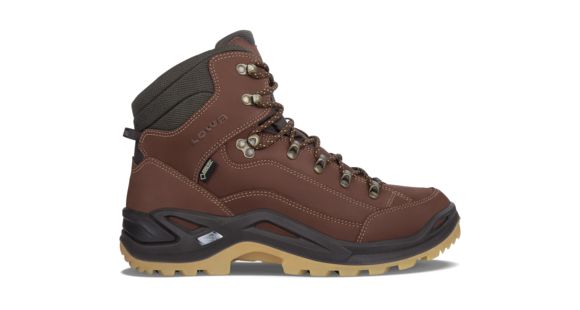 Lowa Renegade GTX Mid Hiking Shoes - Mens, Cognac/Dark Brown, 8.5, Medium, 3109454193-COGDBR-M085