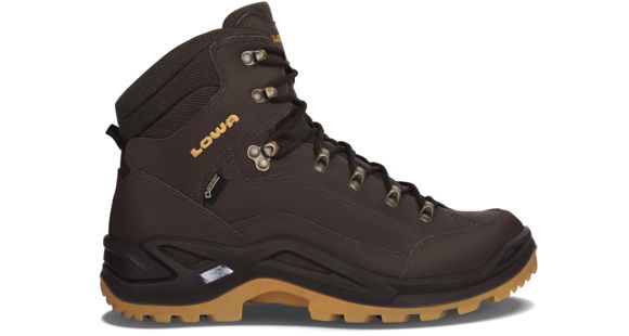 Lowa Renegade GTX Mid Hiking Shoes - Mens, Espresso/Honey, 13, Medium, 3109454260-ESPHON-M130