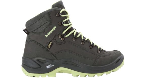 Lowa Renegade GTX Mid Hiking Shoes - Womens, Grey/Mint, Medium, 6.5