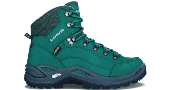 Lowa Renegade GTX Mid Hiking Shoes - Womens, Petrol, Medium, 11