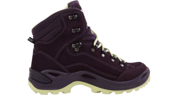 Lowa Renegade GTX Mid Hiking Shoes - Womens, Prune/Mint, Medium, 7