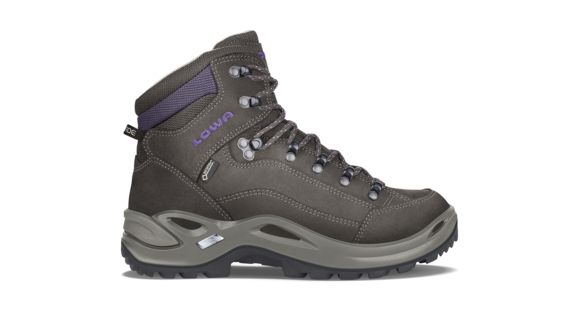 Lowa Renegade GTX Mid Hiking Shoes - Womens, Slate/Eggpant, 9, Medium, 3209459763-SLTEGG-M090