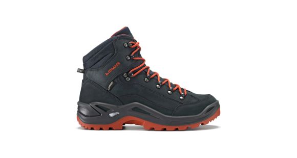 Lowa Renegade GTX Mid Hiking Shoes - Men's, Medium, 11 US, Navy/Rust, 3109456975-M110
