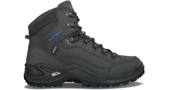 Lowa Renegade GTX Mid Hiking Shoes - Men's, Medium, 12 US, Anthracite/Steel Blue, 3109459780-ANSTBU-12 US