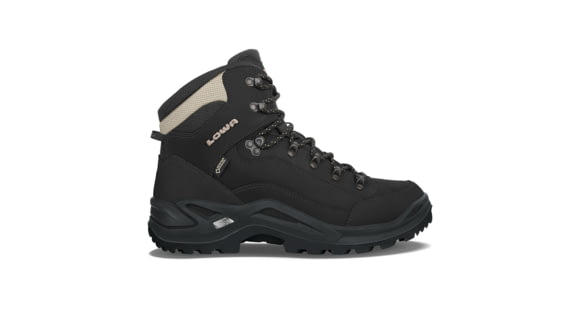 Lowa Renegade GTX Mid Hiking Shoes - Mens, Black/Pebble, 12 US, Medium, 3109459995-BLKPEB-12 US