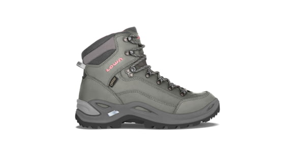 Lowa Renegade GTX Mid Hiking Shoes - Womens, Graphite/Rose, 7.5 US, Medium, 3209459789-GRPROS-7.5 US