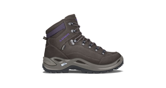 Lowa Renegade GTX Mid Hiking Shoes - Womens, Slate/Blackberry, 5.5 US, Medium, 3209457937-SLBKBE-5.5 US