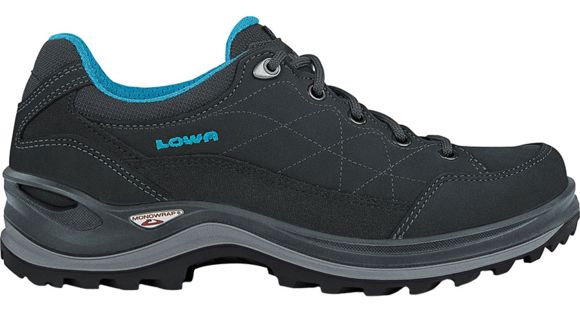 Lowa Renegade III GTX Lo Hiking Shoe - Women's, Anthracite/Turquoise-Medium-7.5