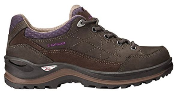 Lowa Renegade III GTX Lo Hiking Shoe - Women's, Slate/Eggplant-Medium-8