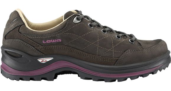 Lowa Renegade III LL Lo Casual Shoe - Women's -Slate/Prune-Medium-5.5