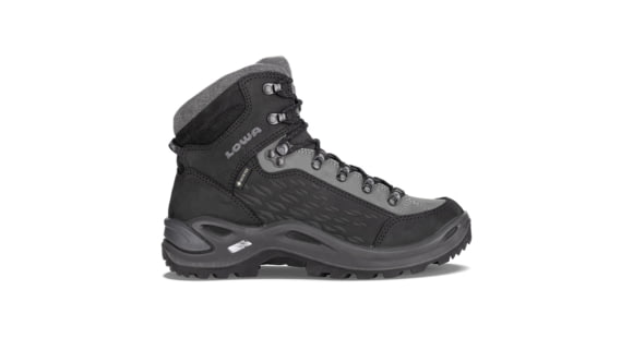 Lowa Renegade Warm GTX Mid Hiking Boots - Women's, Black/Grey, Size 9, 4209709930-Black/Grey-9