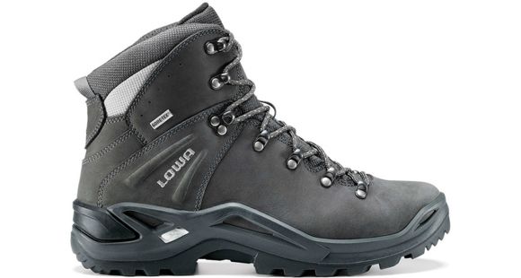 Lowa Ronan GTX Mid Hiking Boot - Men's, Dark Grey/Silver-Medium-10