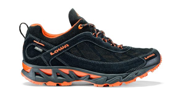 Lowa S-Cloud GTX Hiking Shoe - Men's, Black/Orange-Medium-14 US