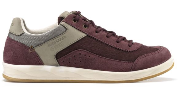 Lowa San Luis GTX Lo Surround Casual Shoe - Women's, Bordeaux/Stone-Medium-6.5