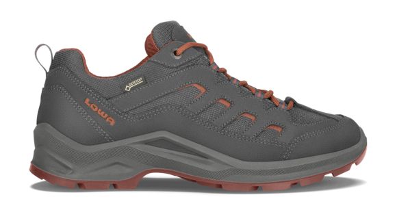 Lowa Sesto GTX Lo Hiking Shoe - Men's, Anthracite/Rust, 12, Medium, 3105739775-ANTRST-M120