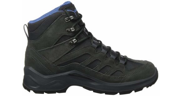 Lowa Sesto GTX Mid Hiking Boots - Men's, Anthracite/Blue, Medium, 14, 3105579743-ANTBLU-Medium-14
