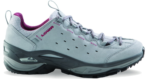 Lowa Tempest Vent Hiking Shoe - Women's, Grey/Berry-Medium-7