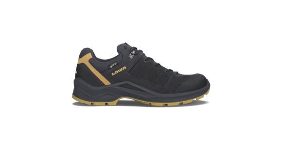 Lowa Terrios GTX Lo Men's Hiking Shoes, Graphite/Mustard, M100, 3109279786-GRPMUS-M100