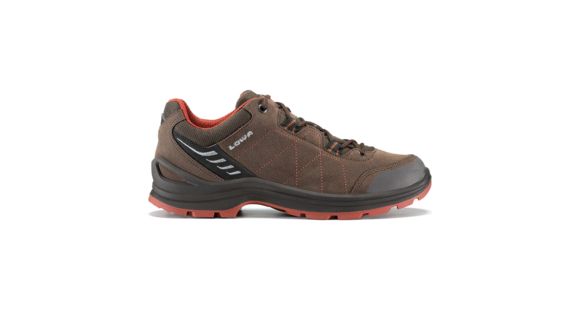 Lowa Tiago Lo Hiking Shoe, Medium - Men's, Espresso/Rust, 7.5, 3106424274-M075