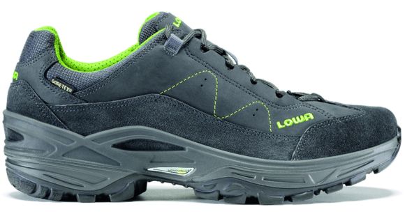 Lowa Toro GTX Lo Hiking Shoe - Men's, Dark Grey/Green-Medium-9