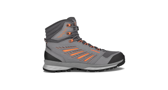 Lowa Trek Evo GTX Mid Hiking Boots - Men's, Grey/Flame, Size 11.5, 2107419055-Grey/Flame-11.5