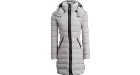 Mackage Farren Lightweight Down Coat With Removable Hood, Mineral, XS, FARREN-MINERAL-XS