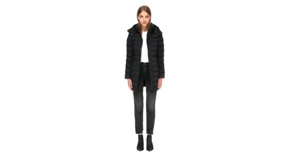 Mackage Farren Lightweight Down Coat With Removable Hood - Women's, Black, Medium, FARREN-BLACK-M