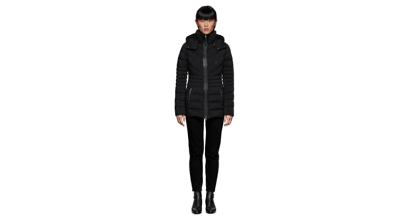 Mackage Patsy Matte Lightweight Down Coat With Hood - Women's, Black, Large, PATSY-BLACK-L