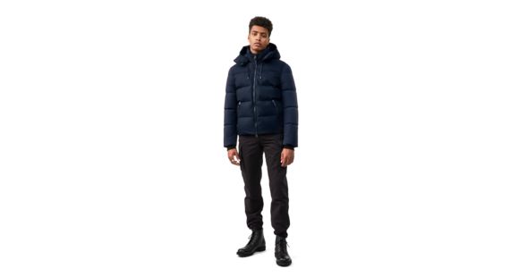 Mackage Randi Lightweight Down Jacket - Men's, Navy, 46, Randi-NF-Navy-46
