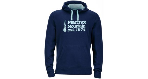 Marmot 74 Hoody - Men's-Dark Indigo-Medium