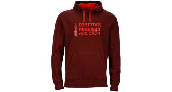 Marmot 74 Hoody - Men's-Marsala Brown-Small