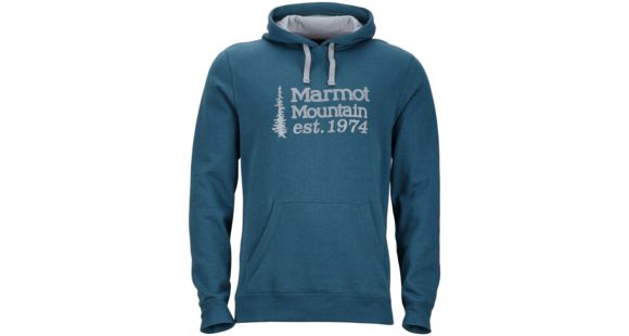 Marmot 74 Hoody - Men's-Moon River-Small
