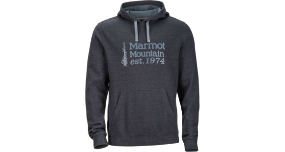 Marmot 74 Hoody - Men's-Slate Grey Heather-Small