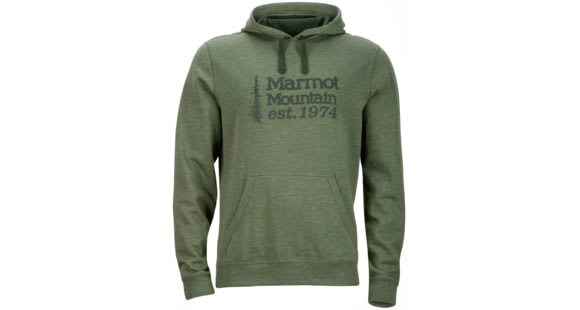 Marmot 74 Hoody - Men's-Stone Green-Large