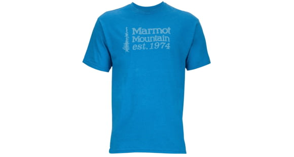 Marmot 74 Short Sleeve Tee - Men's-True Royal Heather-XX-Large