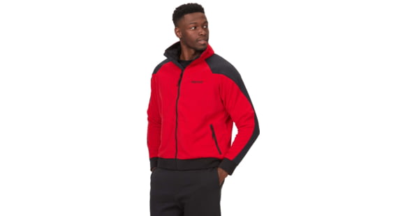 Marmot 87 PolarPlus Alpinist Fleece Jacket, Team Red, 2XL, M14860-6278-XXL