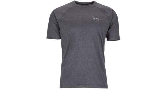 Marmot Accelerate Short Sleeve Shirt - Men's-Slate Grey Heather-Medium, 889169820700