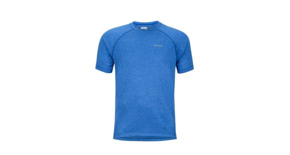 Marmot Accelerate Short Sleeve T-Shirt - Men's, Surf Heather, 2XL, 53550-3653-XXL